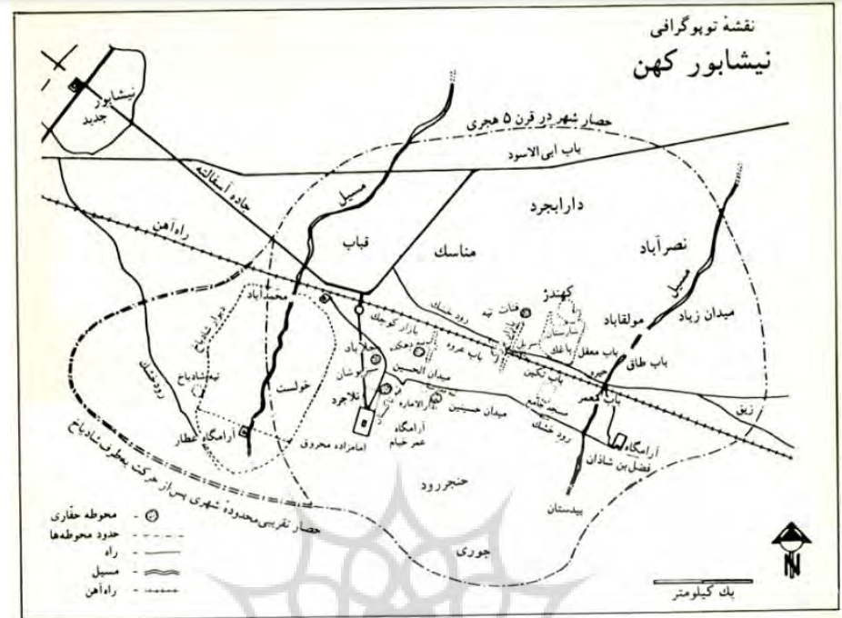 بازسازی محلات و حصار شهر کهن نیشابور